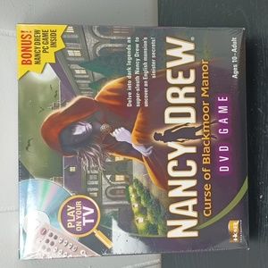 NWT NANCY DREW CURSE OF THE BLACK MOOR MANOR DVD GAME